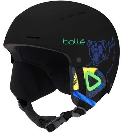 Каска за ски Bollé Quiz Matte Black Bear 52-55 cm 18/19 Junior