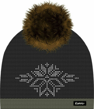 Zimowa czapka Eisbär Hollie Fur Crystal Womens Anthracite/Black