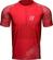 Compressport Racing SS Tshirt M Red/White XL Koszulka do biegania z krótkim rękawem