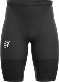 Pantalones cortos para correr Compressport Run Under Control Short Black T2 Pantalones cortos para correr - 1