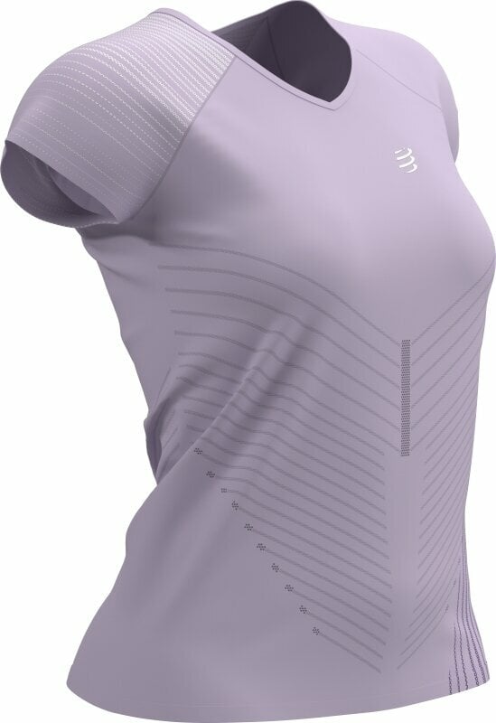 Tricou cu mânecă scurtă pentru alergare
 Compressport Performance SS Tshirt W Orchid Petal/Purple L Tricou cu mânecă scurtă pentru alergare