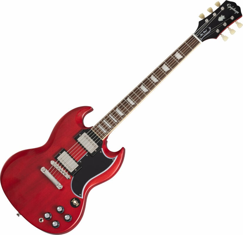 Chitară electrică Epiphone 1961 Les Paul SG Standard Aged Sixties Cherry