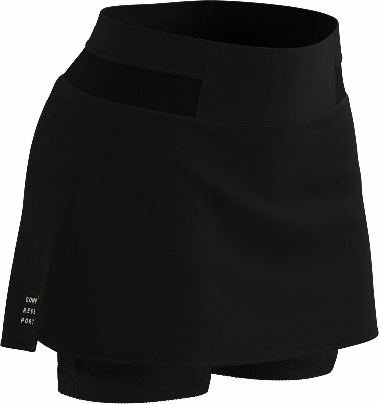 Бягане > Дрехи за бягане > Дамски дрехи > Шорти Compressport Performance Skirt W Black XS