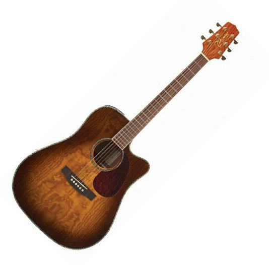 Dreadnought elektro-akoestische gitaar Takamine EG333C LTD