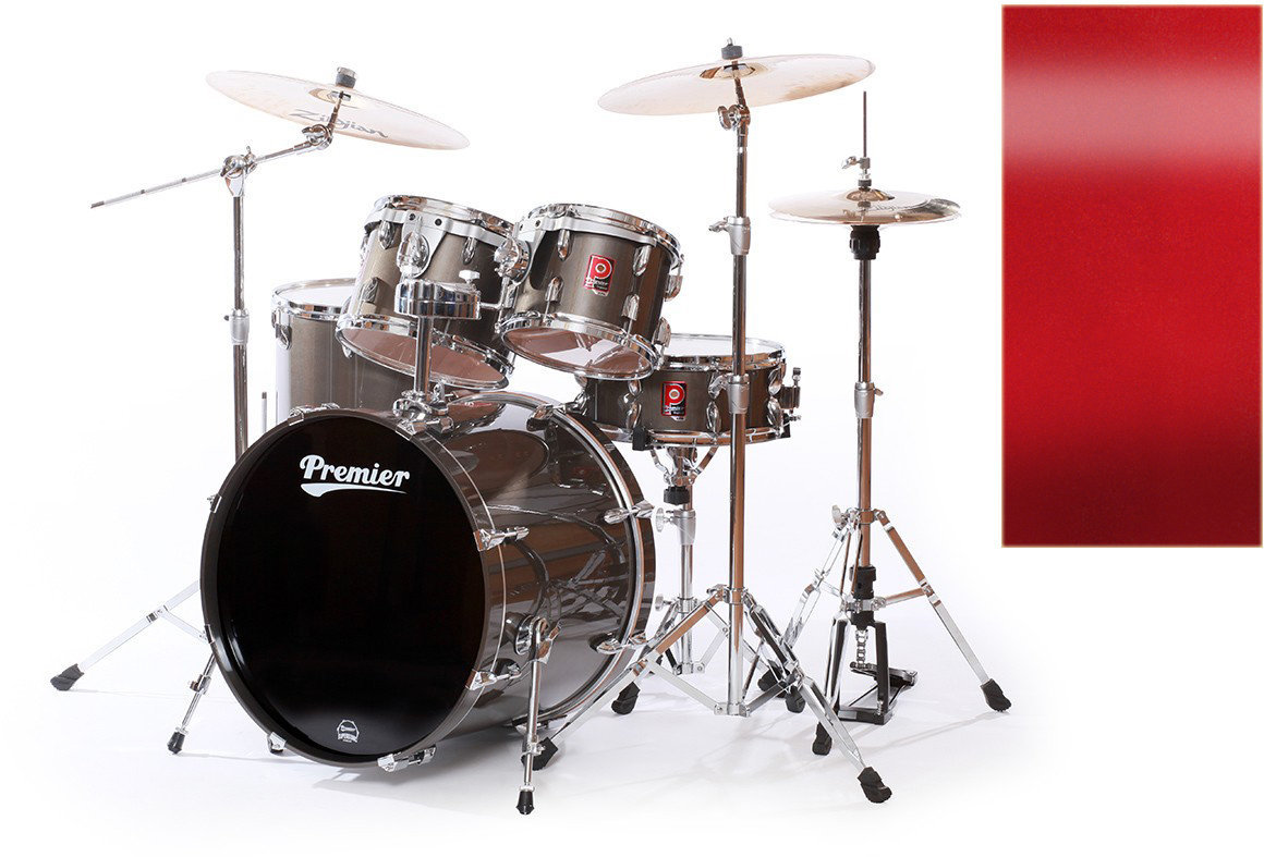 Akustik-Drumset Premier APK Stage 22 Red Metallic Lacquer