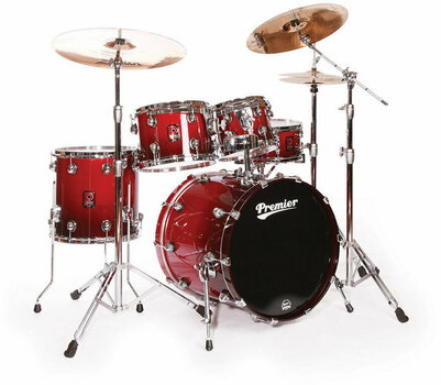 Akustická bicí souprava Premier GS Studio 22 Cherry Red - 1