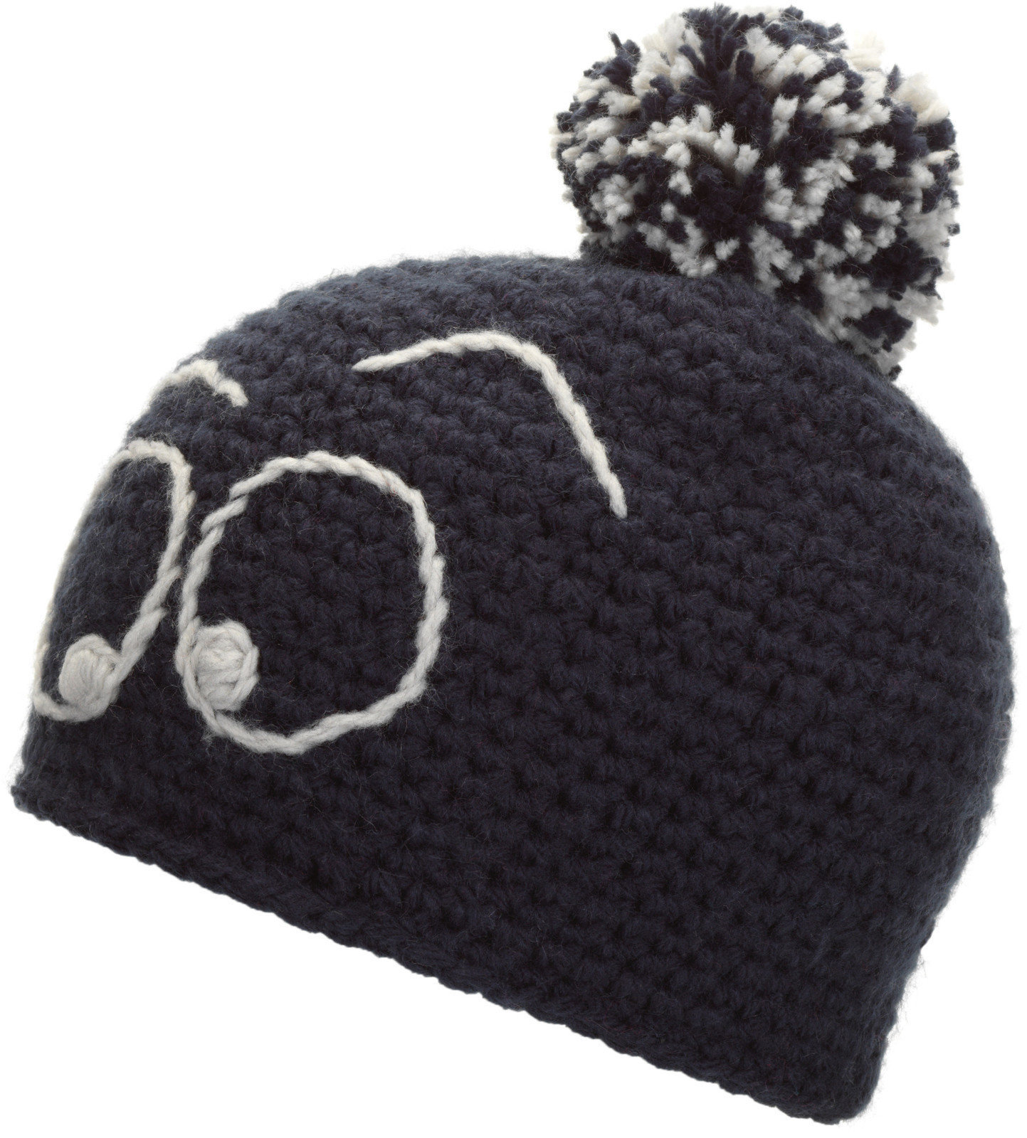 Zimowa czapka Eisbär Coolkid Pompon Kids Dark Cobalt/Grey