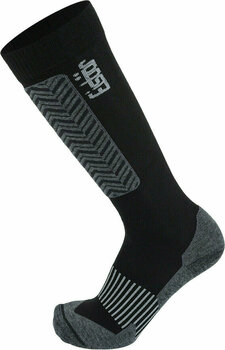 Lyžiarske ponožky Eisbär Ski Tech Super Light DX+SX Black/Grey 43-46 - 1