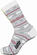Eisbär Lifestyle Jacquard Grey-Red 27-30 Ski Socks