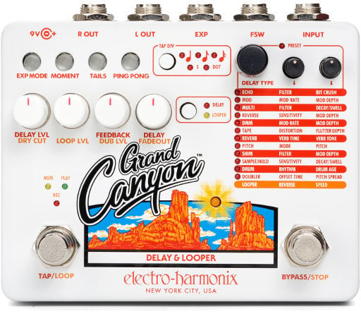 Guitar Effect Electro Harmonix Grand Canyon (Just unboxed)