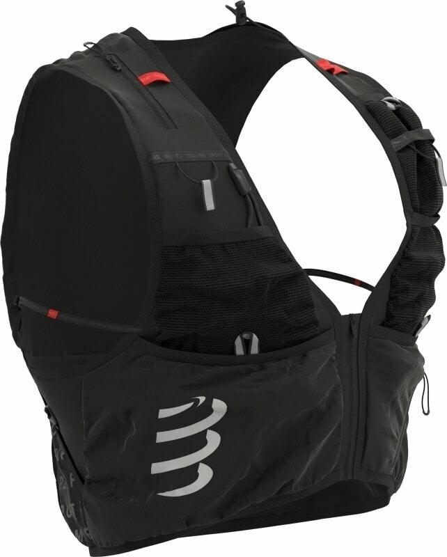 Running backpack Compressport UltRun S Pack Evo 15 Black M Running backpack
