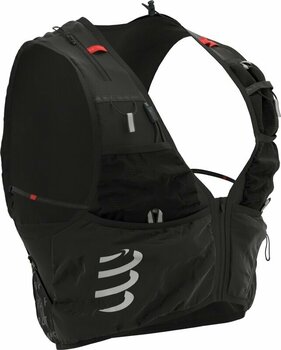 Running backpack Compressport UltRun S Pack Evo 15 Black M Running backpack - 1