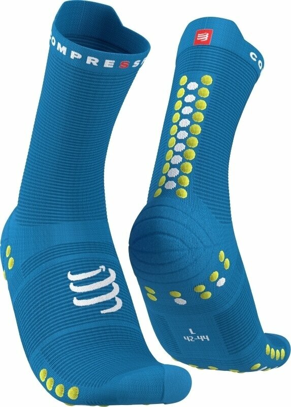 Bežecké ponožky
 Compressport Pro Racing Socks v4.0 Run High Hawaiian/Primerose T3 Bežecké ponožky