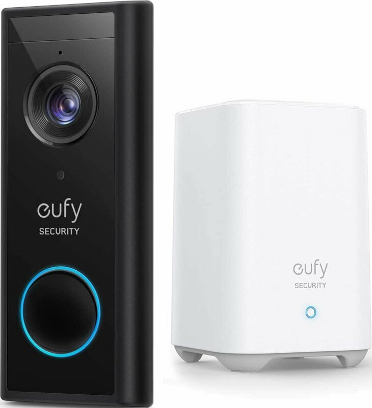 Smart kamerski sustav Anker Eufy Video Doorbell 2k with HomeBase 2 (E82101W4)