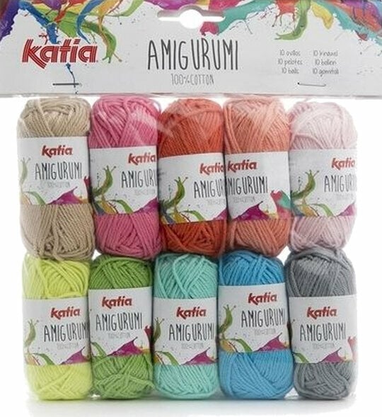 Fil à tricoter Katia Amigurumi S03 Colorful