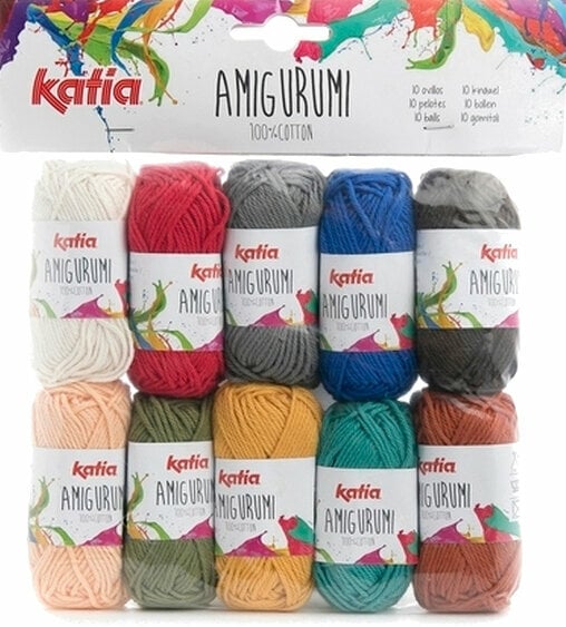Knitting Yarn Katia Amigurumi S05 Rainbow