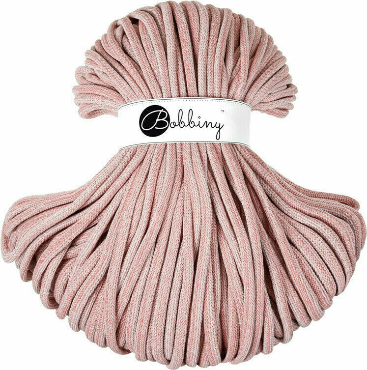 Schnur Bobbiny Jumbo 9 mm 100 m Strawberry Schnur