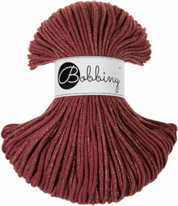 Špagát Bobbiny Junior 3 mm 100 m Golden Wild Rose Špagát