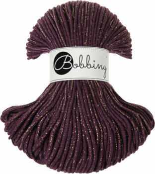 Schnur Bobbiny Junior 3 mm 100 m Golden Blackberry Schnur - 1