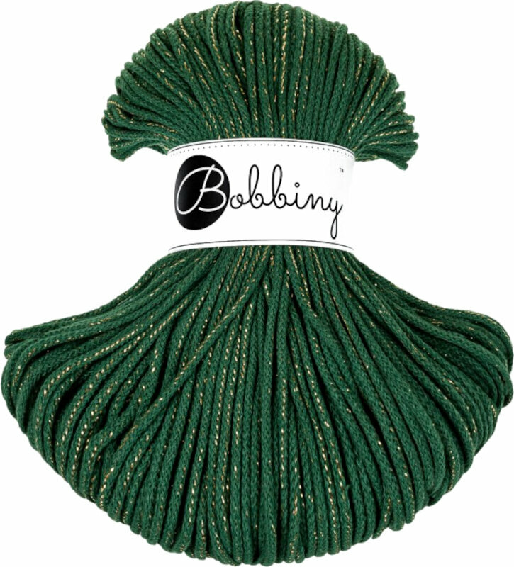 Șnur  Bobbiny Junior 3 mm 100 m Golden Pine Green Șnur 
