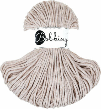 Șnur  Bobbiny Junior 3 mm 100 m Golden Nude Șnur  - 1