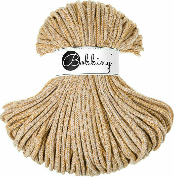 Cord Bobbiny Premium 5 mm 100 m Sunflower Cord