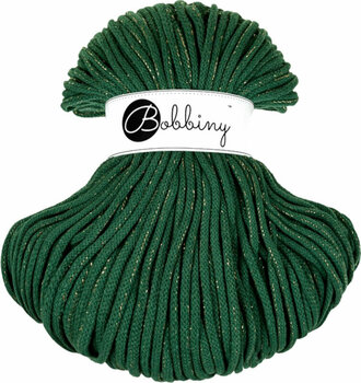 Șnur  Bobbiny Premium 5 mm 100 m Golden Pine Green Șnur  - 1