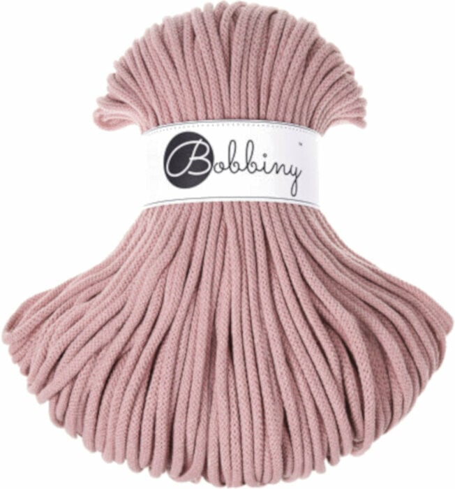 Schnur Bobbiny Premium 5 mm Blush