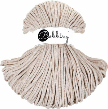 Șnur  Bobbiny Premium 5 mm 100 m Golden Nude Șnur  - 1