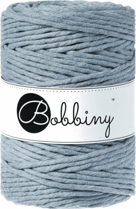 Cordon Bobbiny Macrame Cord 5 mm 100 m Raw Denim Cordon