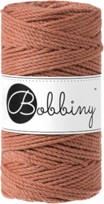 Konac Bobbiny 3PLY Macrame Rope 3 mm Terracotta