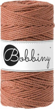 Snor Bobbiny 3PLY Macrame Rope 3 mm Terracotta - 1