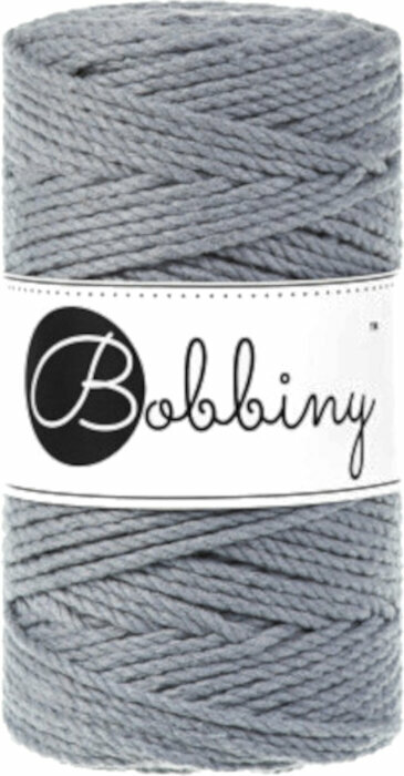 Touw Bobbiny 3PLY Macrame Rope 3 mm Staal