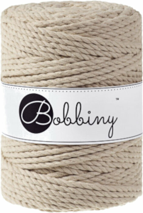 Cable Bobbiny 3PLY Macrame Rope 5 mm Beige