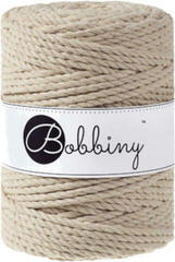 Šňůra  Bobbiny 3PLY Macramé Rope 5 mm 100 m Beige Šňůra 