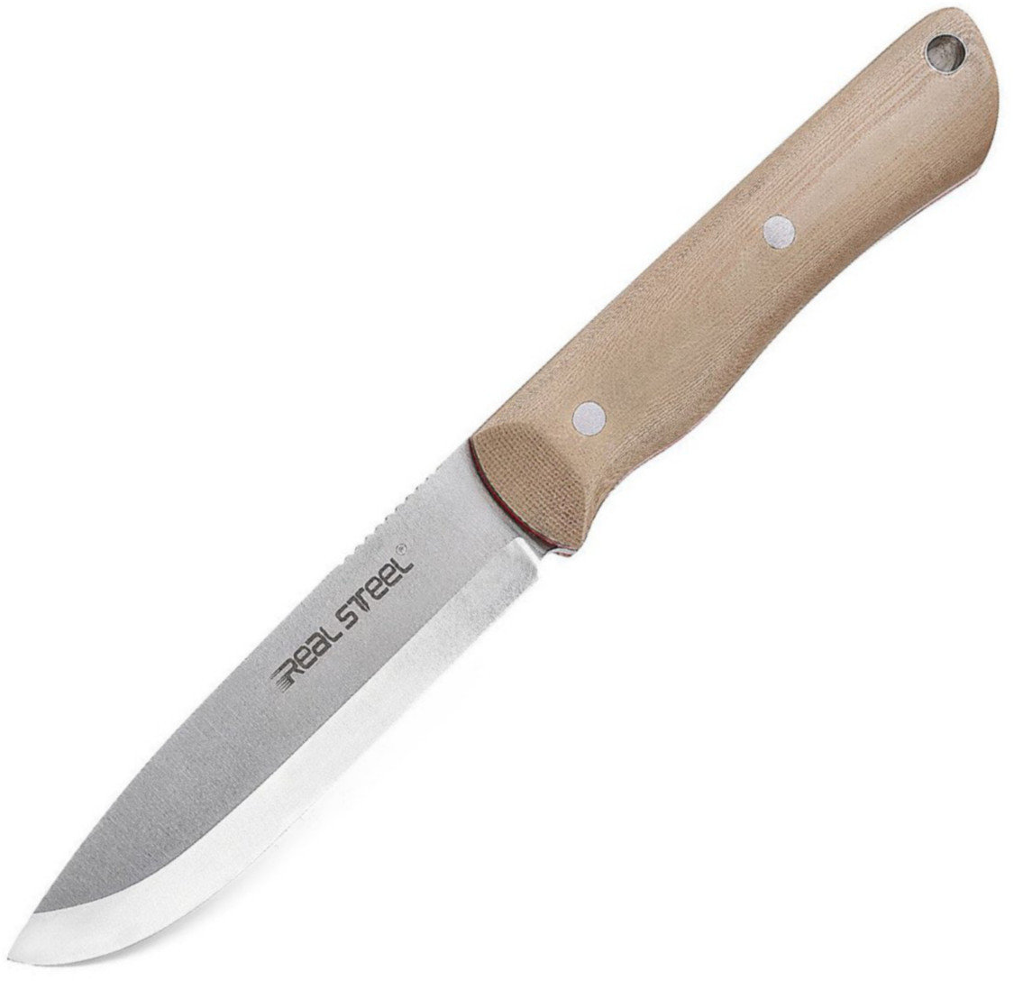 Nož za preživljavanje Real Steel Bushcraft II Coyote Nož za preživljavanje