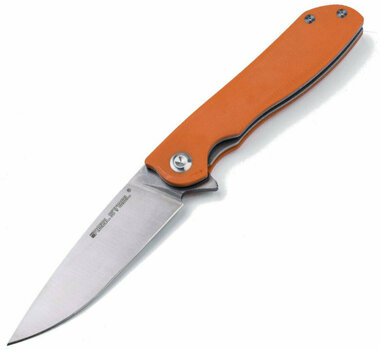 Hunting Folding Knife Real Steel E801 Megalodon G10 Orange Hunting Folding Knife - 1