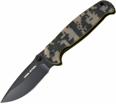 Hunting Folding Knife Real Steel H6 Camo Dark Hunting Folding Knife - 1