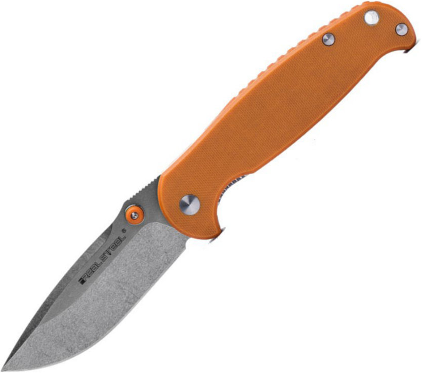 Lovecký nůž Real Steel H6-S1 Orange Lovecký nůž