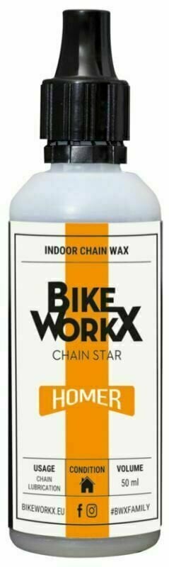 Manutenzione bicicletta BikeWorkX Chain Star Homer 50 ml Manutenzione bicicletta
