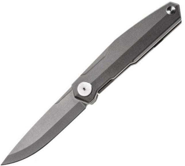 Foldekniv til jagt Real Steel S3 Puukko Front Flipper Foldekniv til jagt