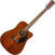 guitarra eletroacústica Fender Squier CD-60SCE Dreadnought All-Mahogany WN