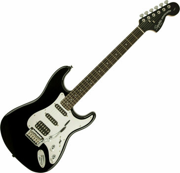 Elektromos gitár Fender Squier Black and Chrome Standard Strat HSS LRL