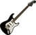 Elektrische gitaar Fender Squier Black and Chrome Standard Strat HSS LRL
