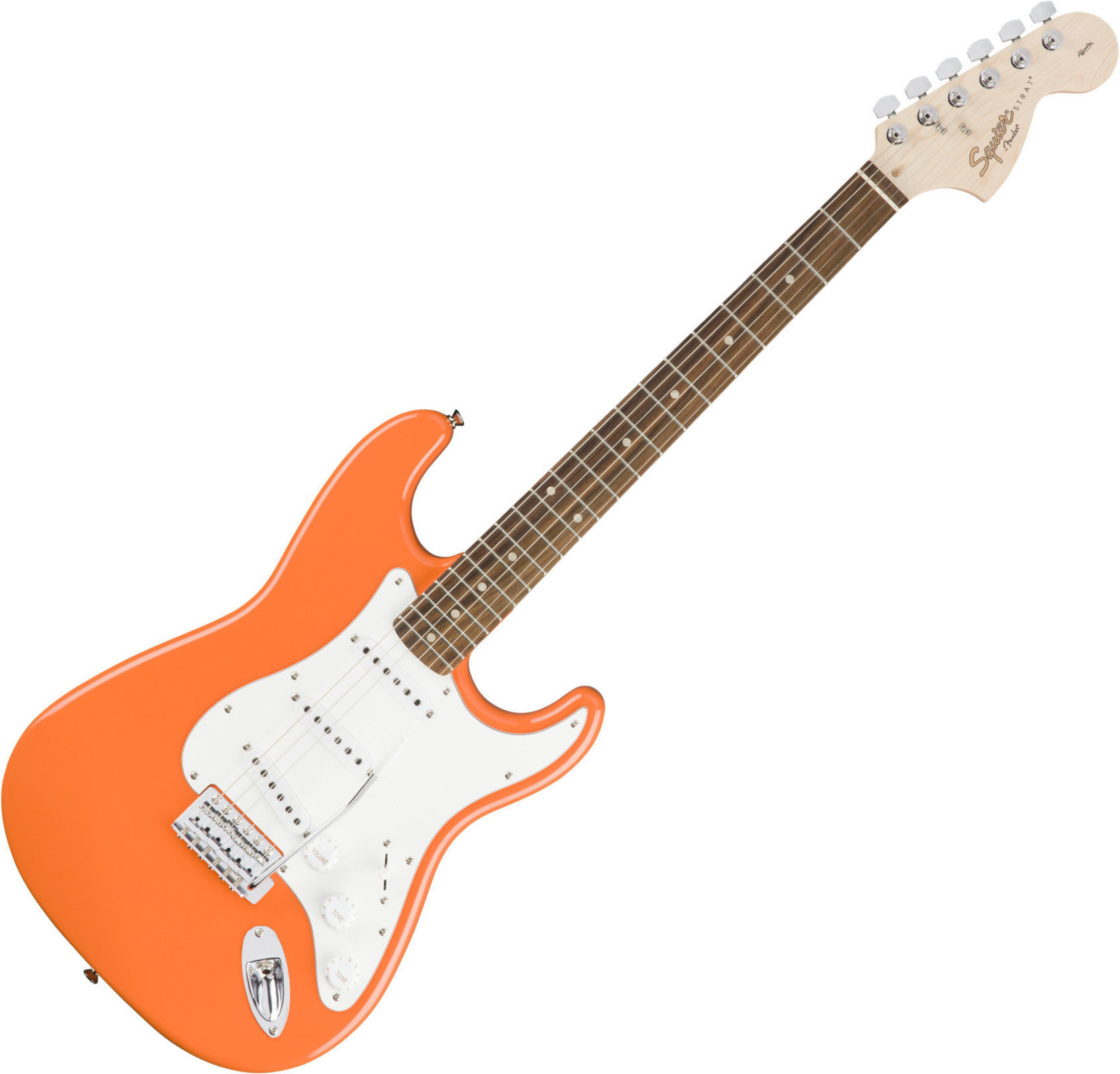 Guitare électrique Fender Squier Affinity Series Stratocaster IL Competition Orange