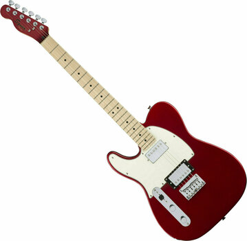 Електрическа китара Fender Squier Contemporary Telecaster HH MN Dark Metallic Red - 1