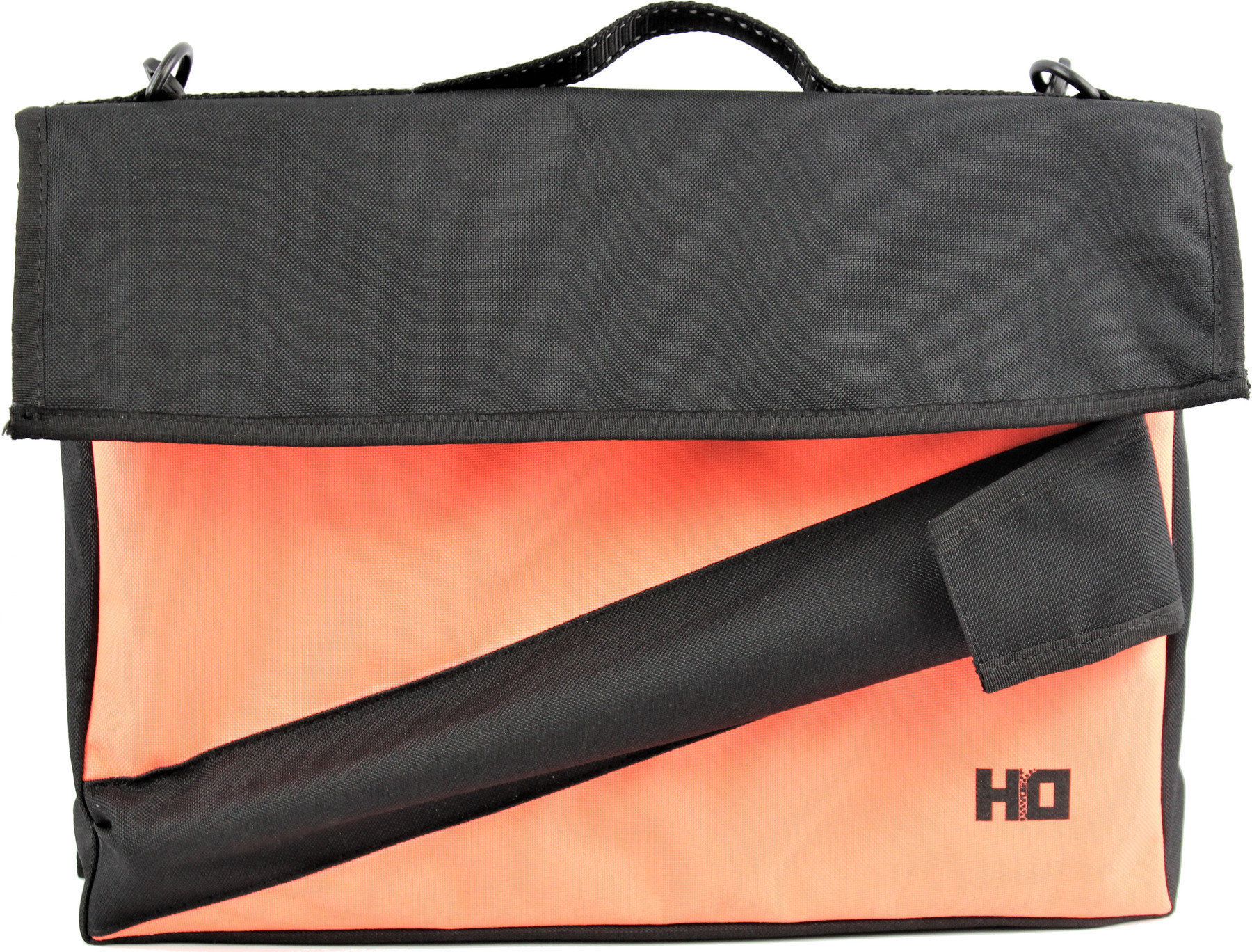 Messenger Bag Hudební Obaly H-O Flautino Orange Reflex/Black