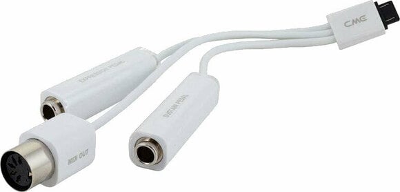 USB-kabel CME Xcable Wit USB-kabel - 1