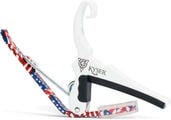 Kyser Quick-Change US Flag Capodastru pentru chitară acustică (Ca nou)