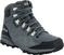 Pánske outdoorové topánky Jack Wolfskin Refugio Texapore Mid Grey/Black 42 Pánske outdoorové topánky